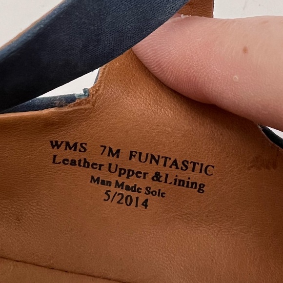 Gentle Souls Womens Funtastic NU Wedge Sapphire Size 7 - Picture 8 of 10